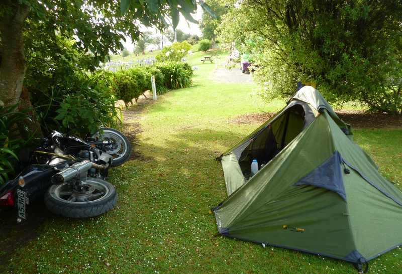 033 Bike Matakohe Campsite 18th Dec 2012.JPG